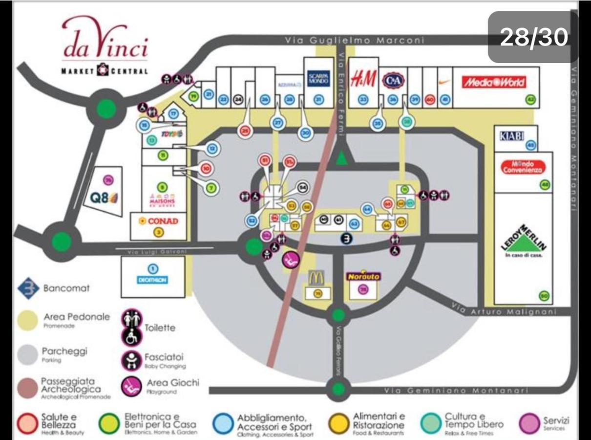 Charme & Relax - Fiera Di Roma - Fiumicino Airport Apartment Ponte Galeria Ngoại thất bức ảnh